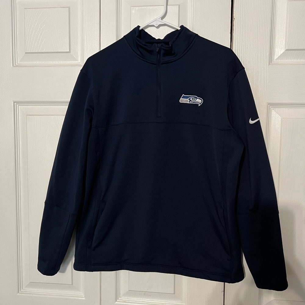 Nike Golf Therma Fit Seahawks Quarter Zip